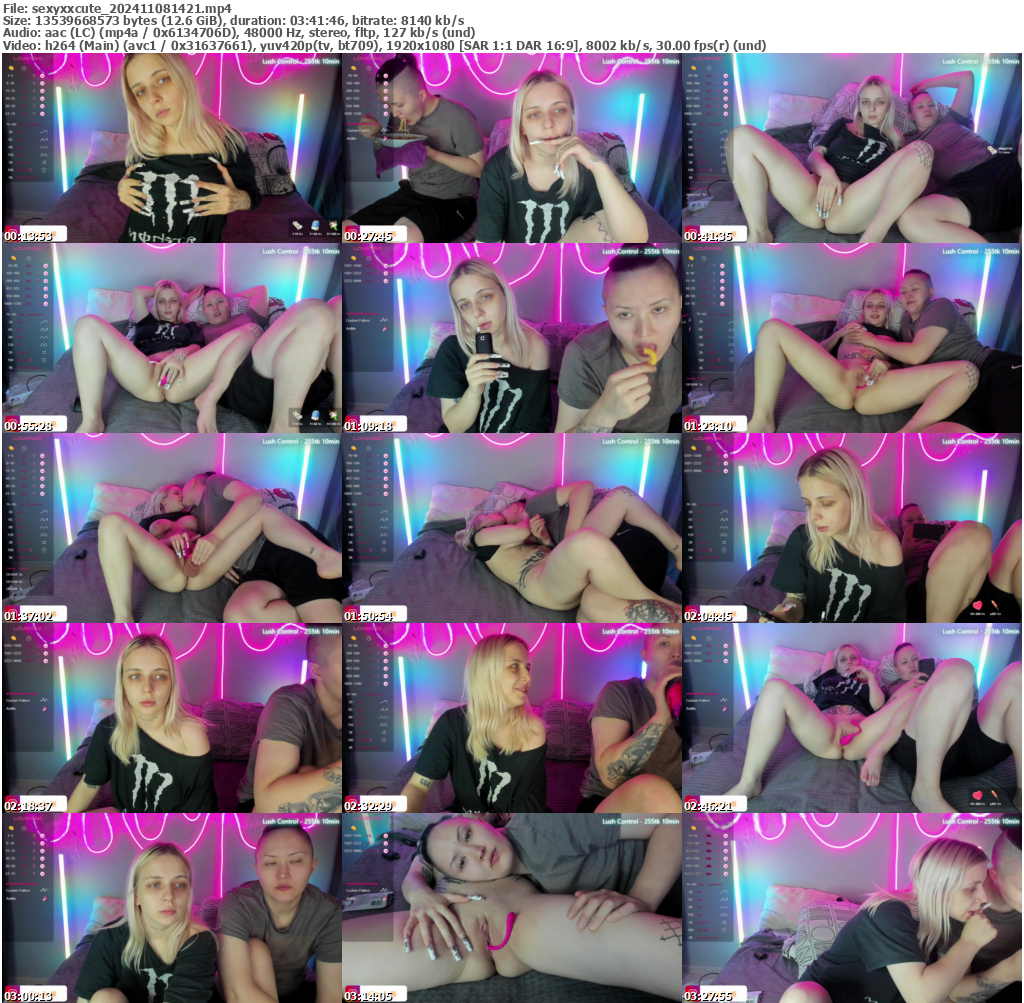 Preview thumb from sexyxxcute on 2024-11-08 @ bongacams