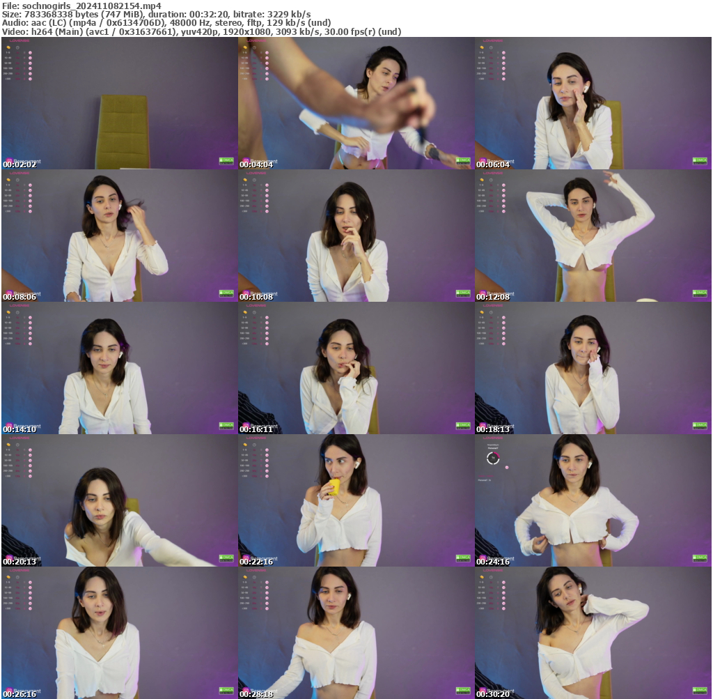 Preview thumb from sochnogirls on 2024-11-08 @ bongacams