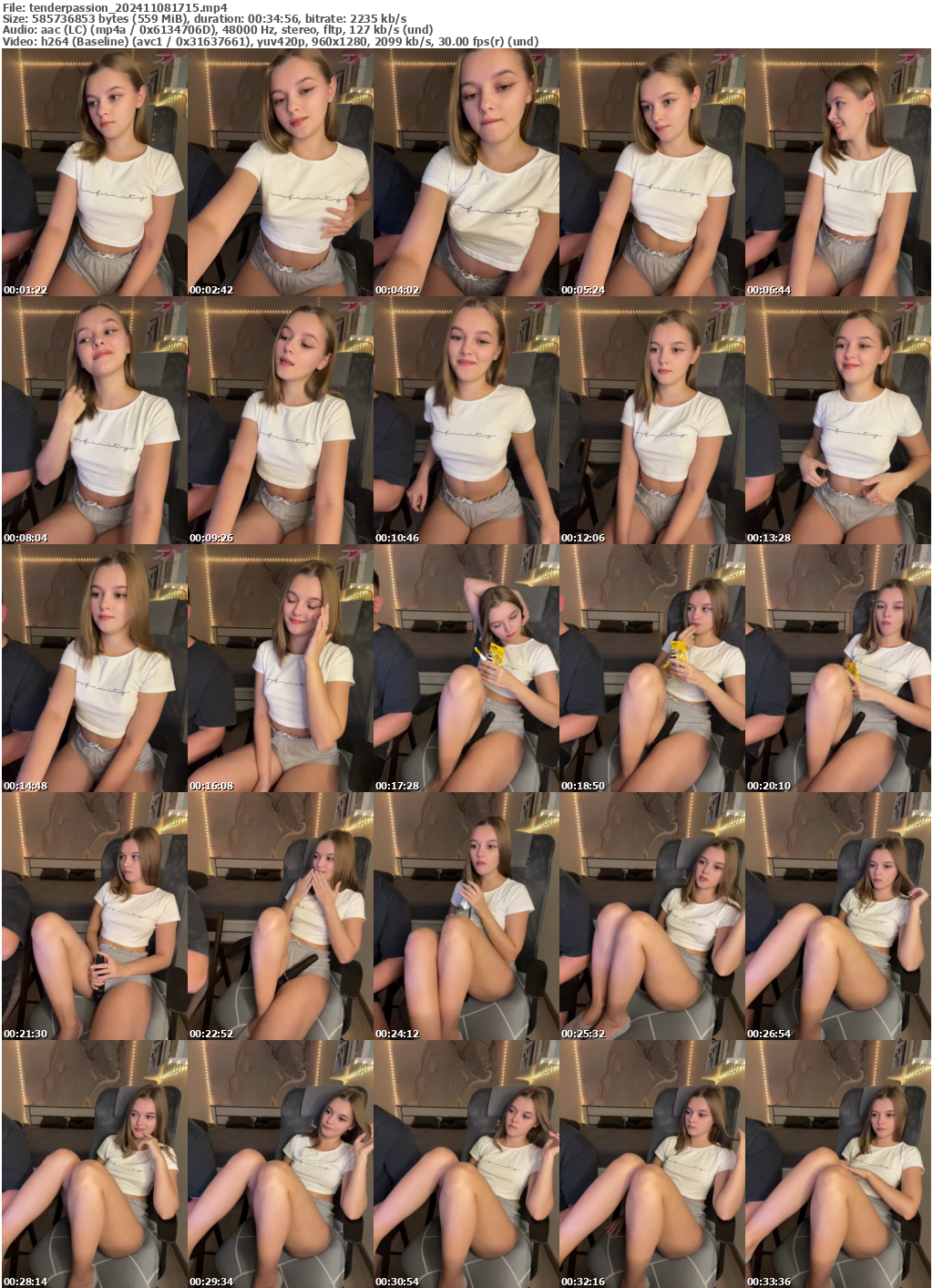 Preview thumb from tenderpassion on 2024-11-08 @ bongacams