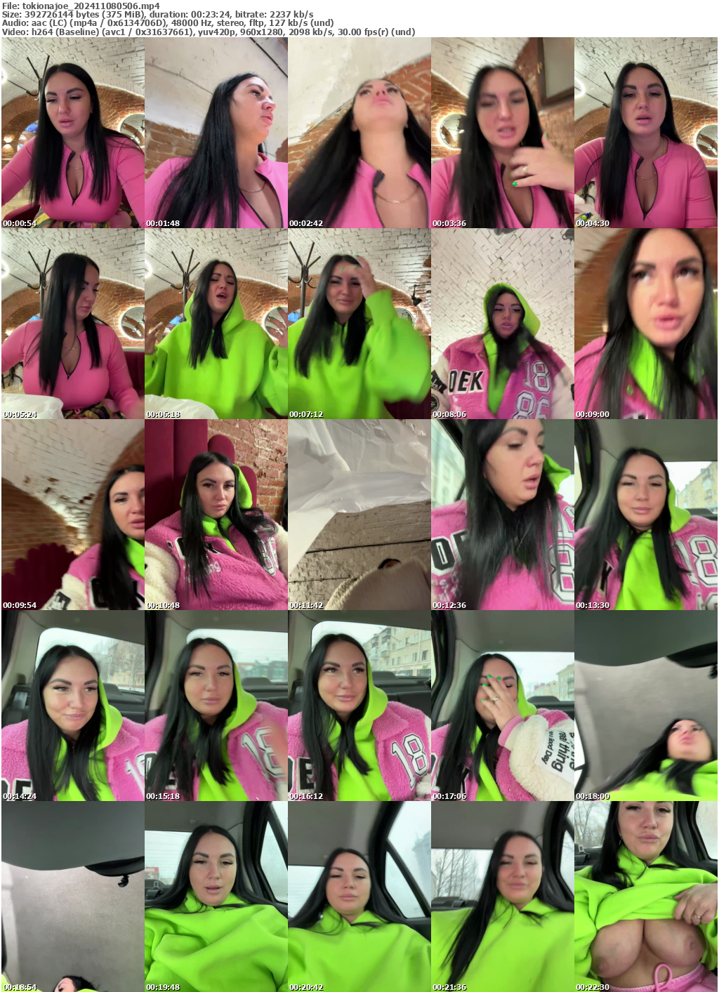 Preview thumb from tokionajoe on 2024-11-08 @ bongacams