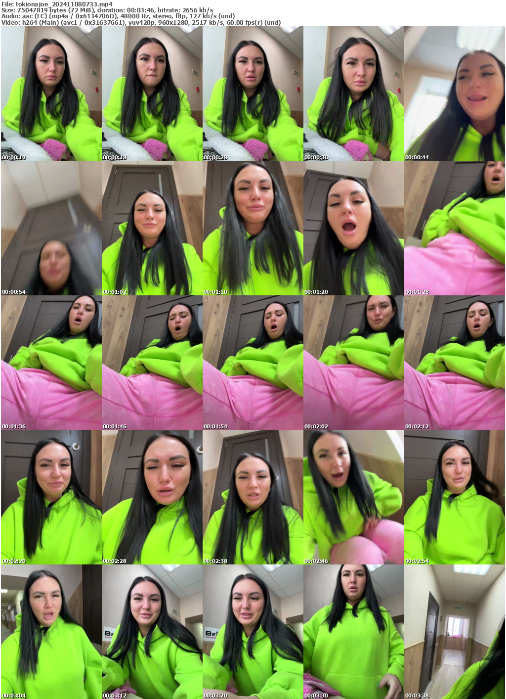 Preview thumb from tokionajoe on 2024-11-08 @ bongacams