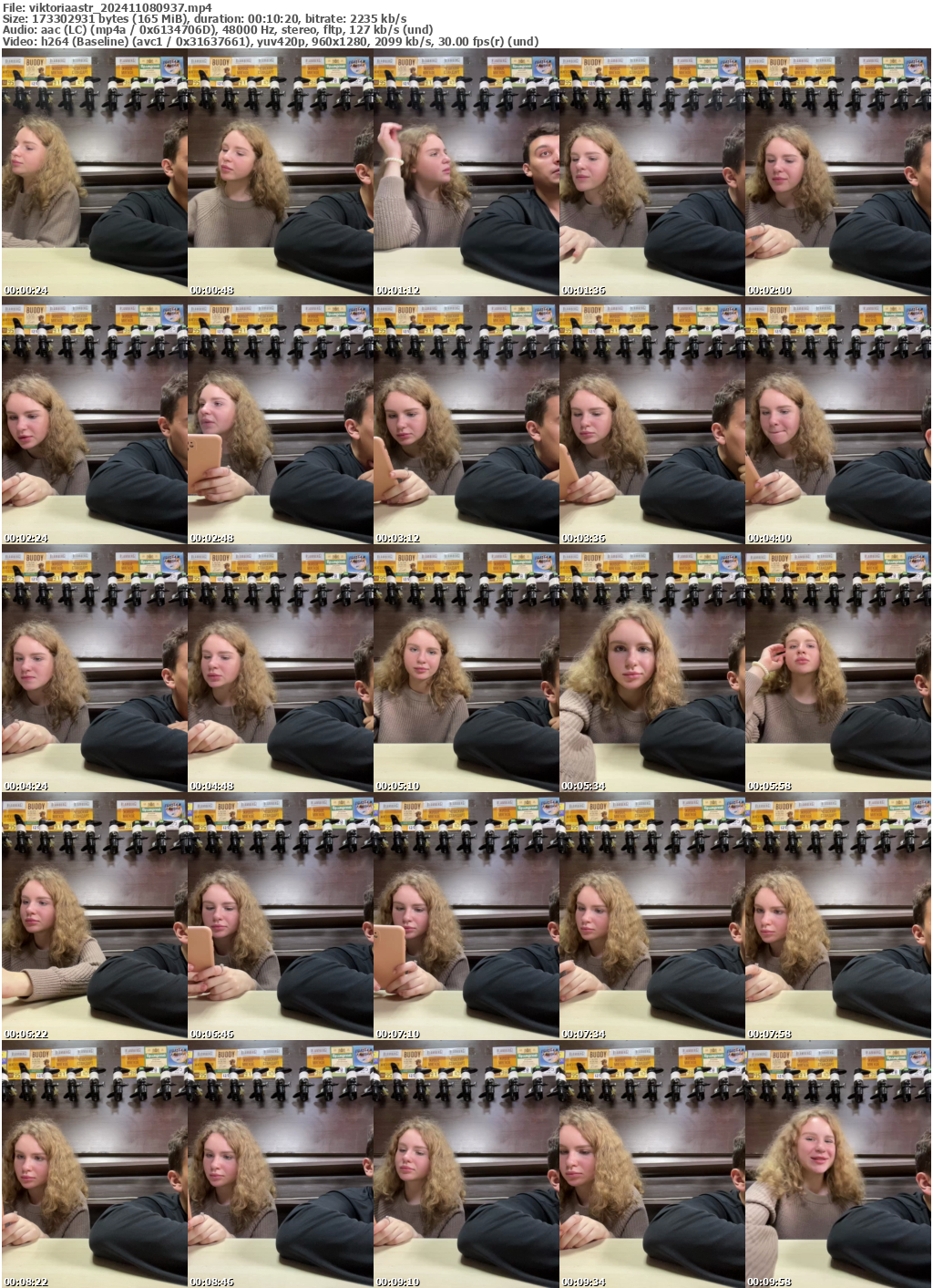 Preview thumb from viktoriaastr on 2024-11-08 @ bongacams