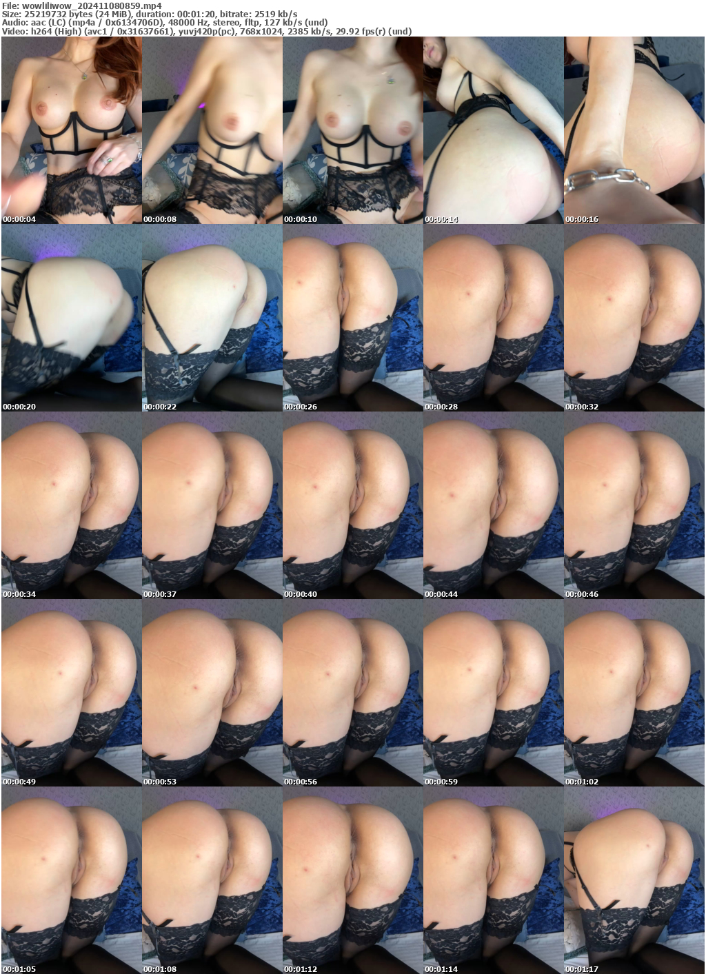 Preview thumb from wowliliwow on 2024-11-08 @ bongacams