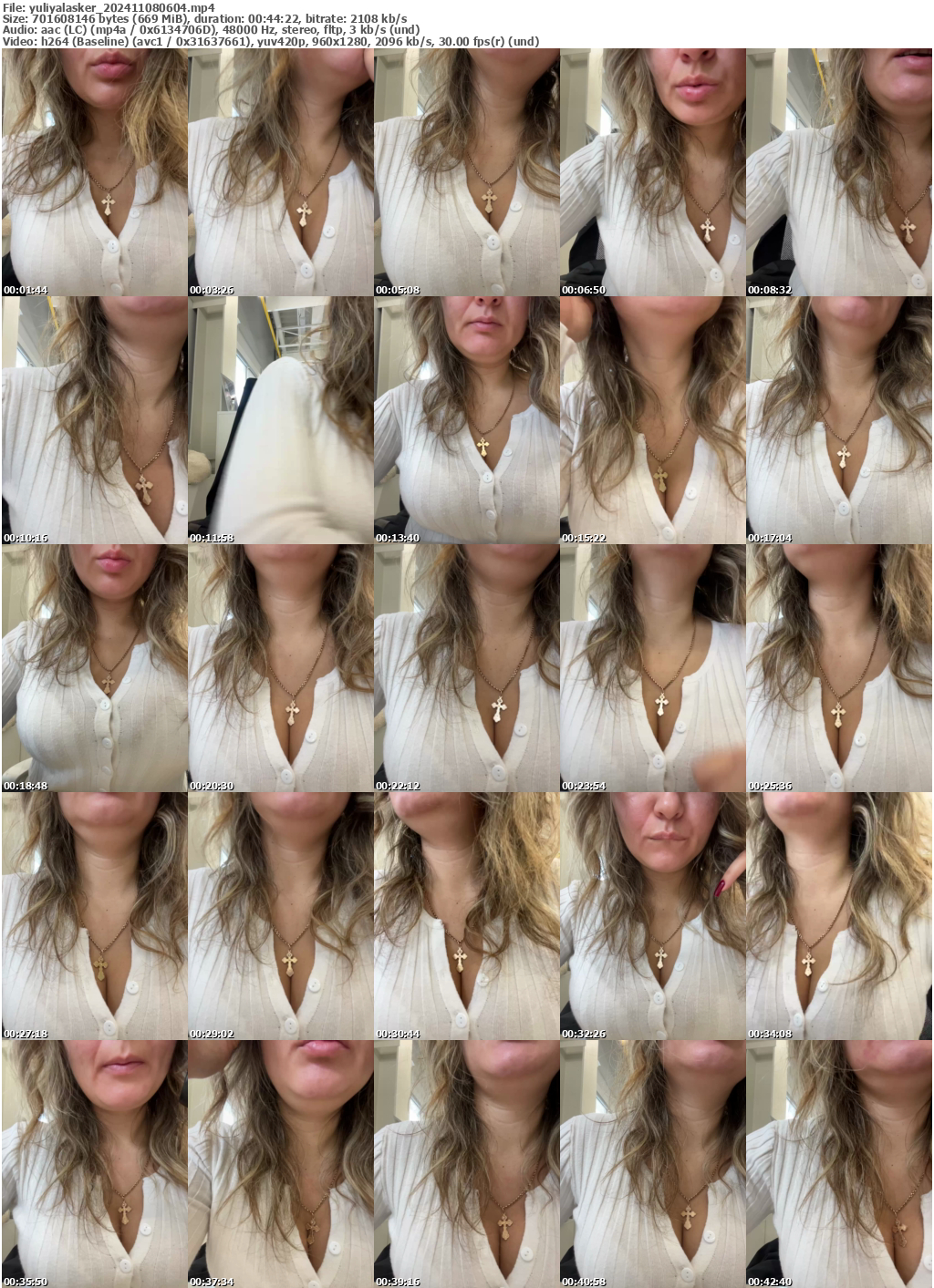 Preview thumb from yuliyalasker on 2024-11-08 @ bongacams