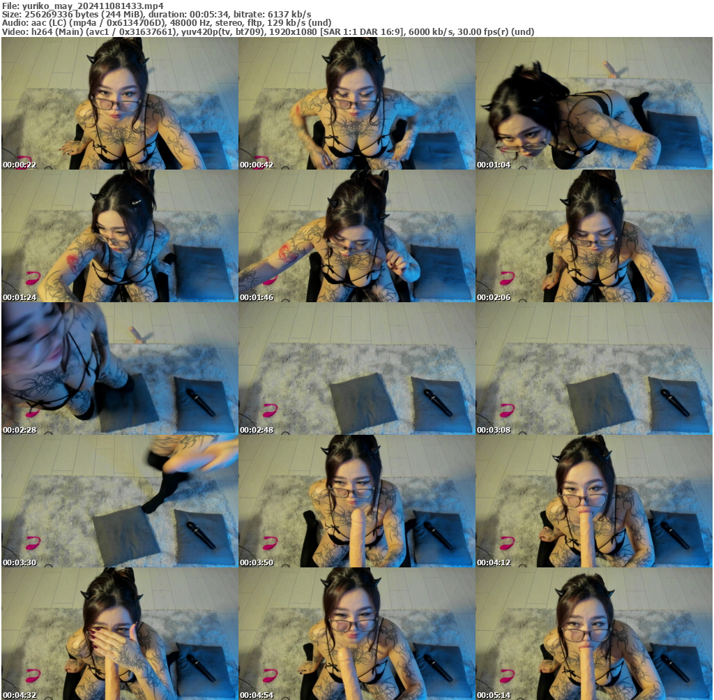 Preview thumb from yuriko_may on 2024-11-08 @ bongacams