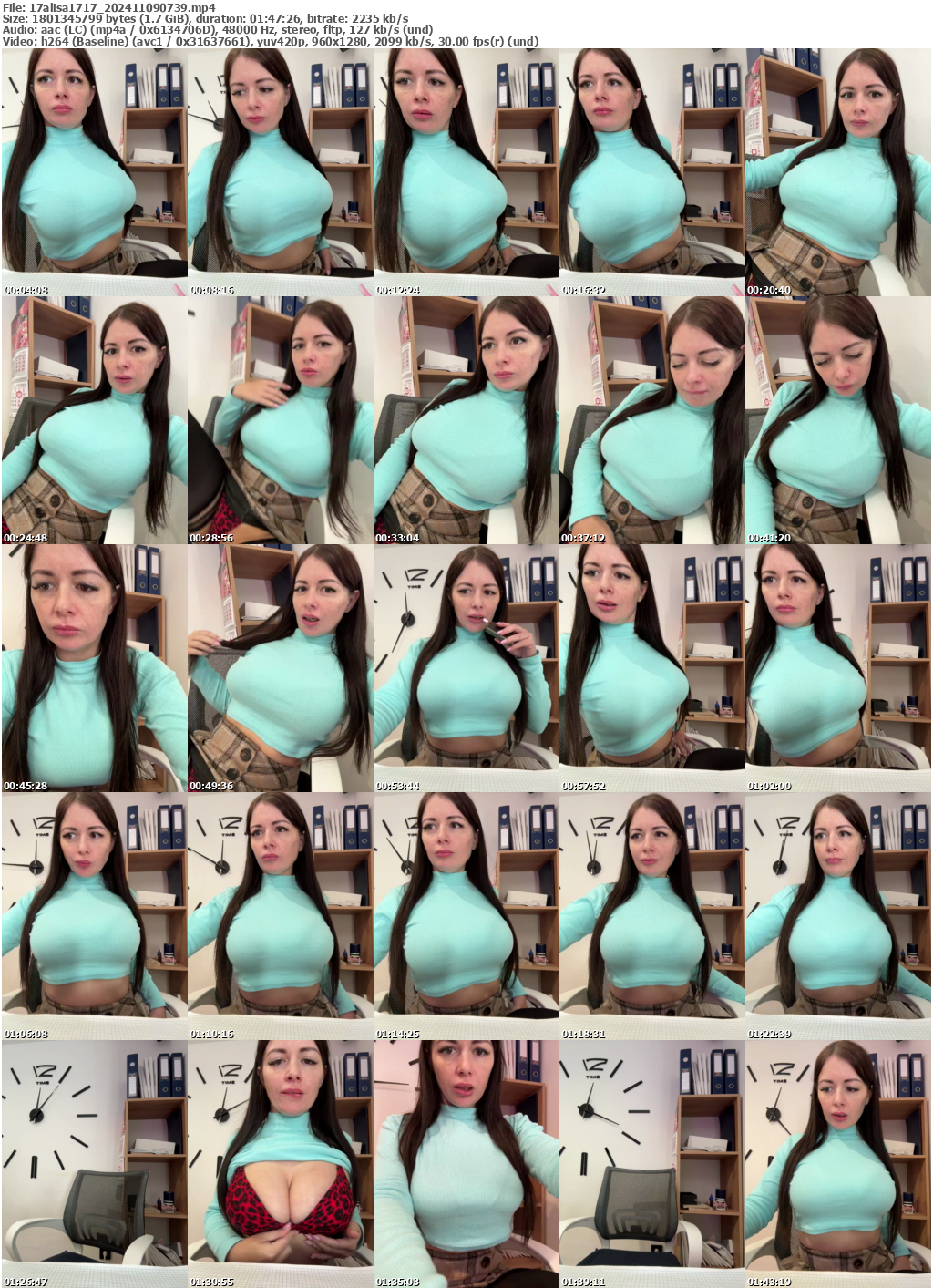 Preview thumb from 17alisa1717 on 2024-11-09 @ bongacams