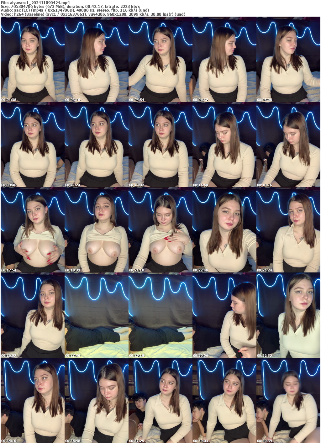 Preview thumb from alyavass1 on 2024-11-09 @ bongacams