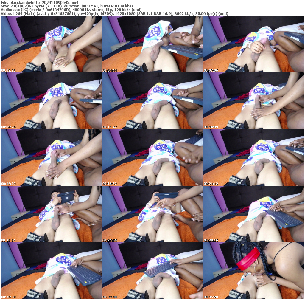 Preview thumb from blacckandwhitte on 2024-11-09 @ bongacams