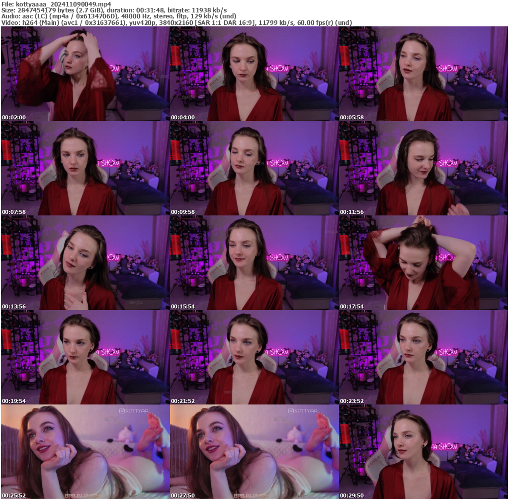 Preview thumb from kottyaaaa on 2024-11-09 @ bongacams