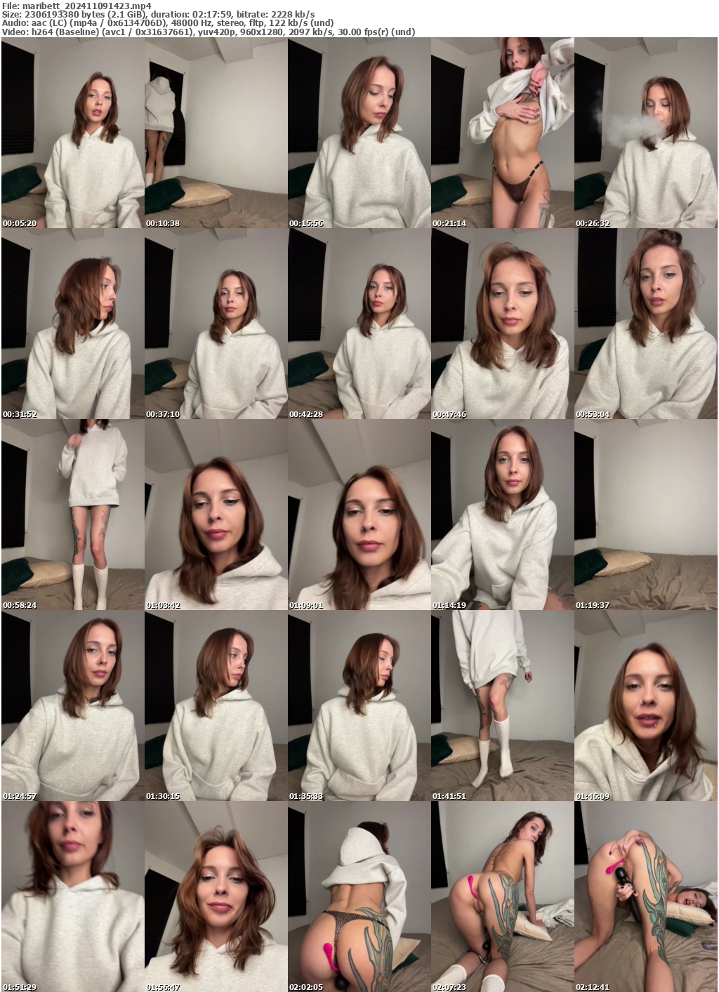 Preview thumb from maribett on 2024-11-09 @ bongacams