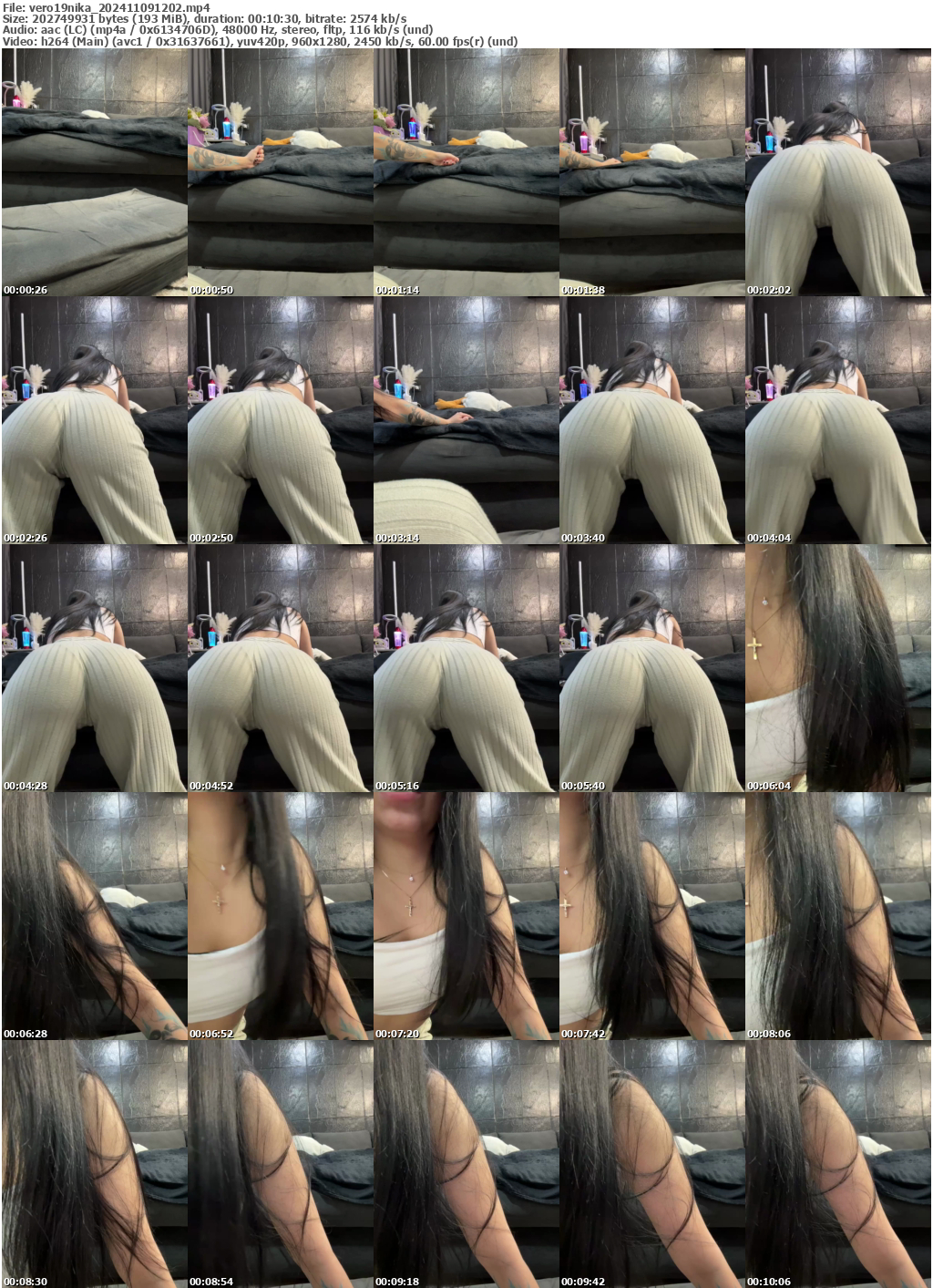 Preview thumb from vero19nika on 2024-11-09 @ bongacams