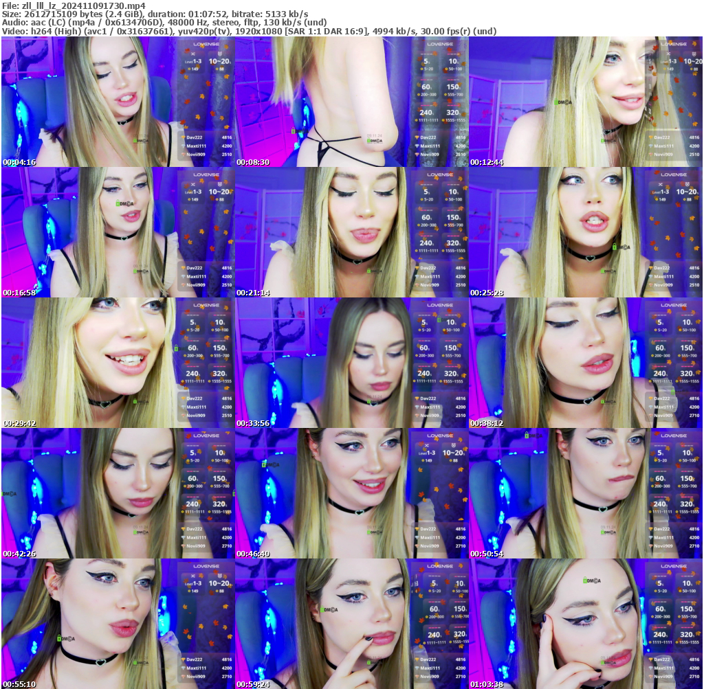 Preview thumb from zll_lll_lz on 2024-11-09 @ bongacams