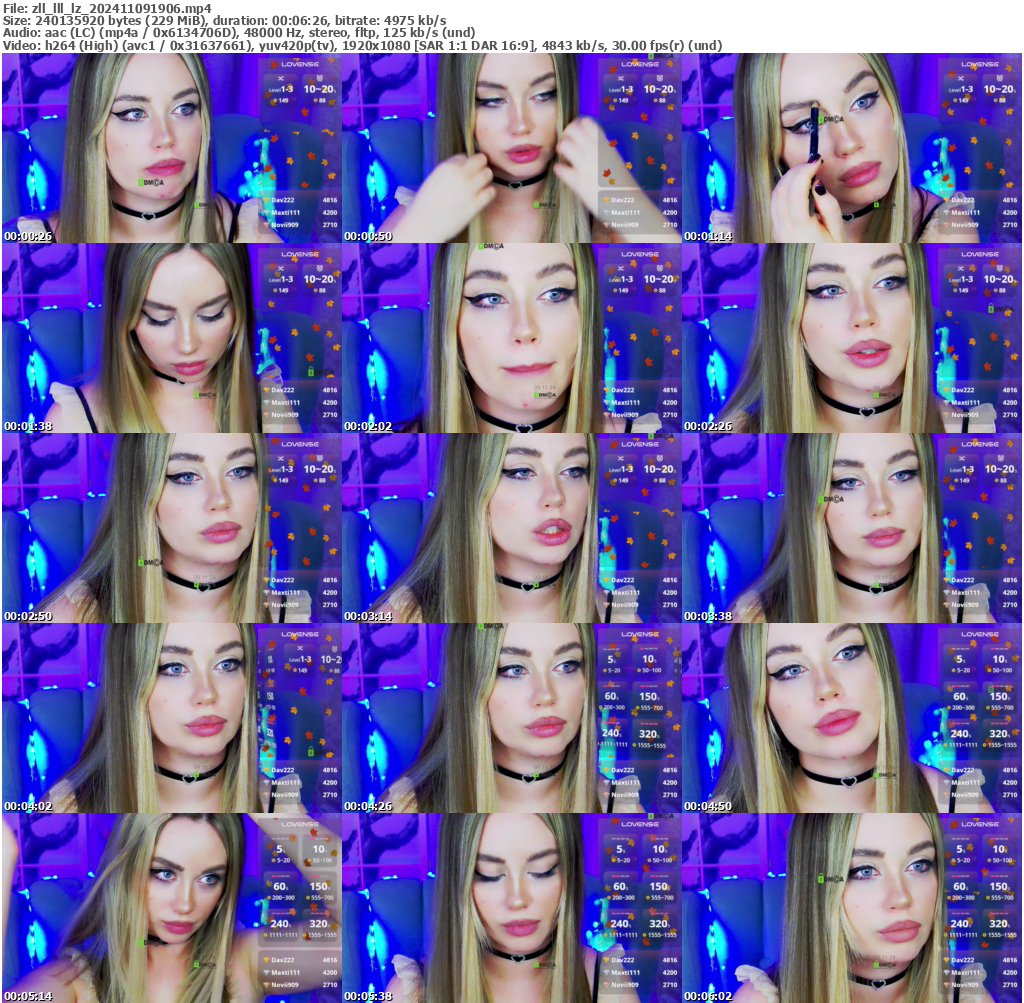 Preview thumb from zll_lll_lz on 2024-11-09 @ bongacams