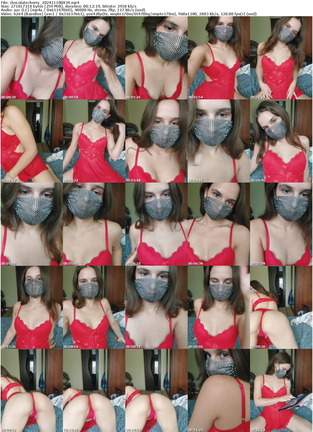 Preview thumb from chocolatecherry on 2024-11-10 @ bongacams