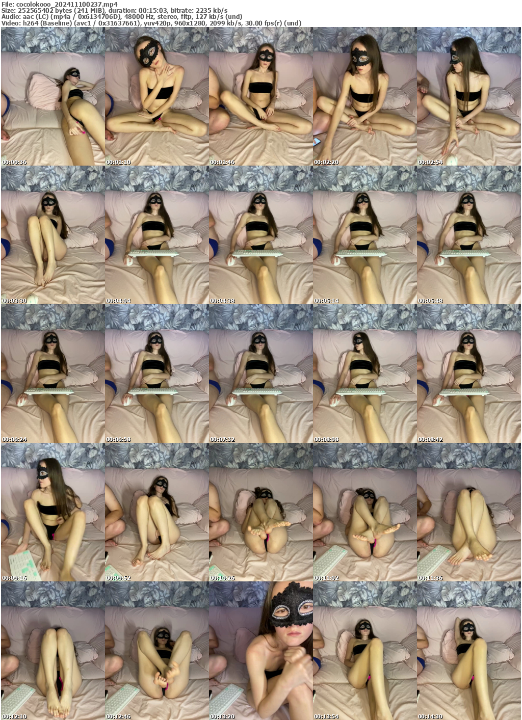 Preview thumb from cocolokooo on 2024-11-10 @ bongacams