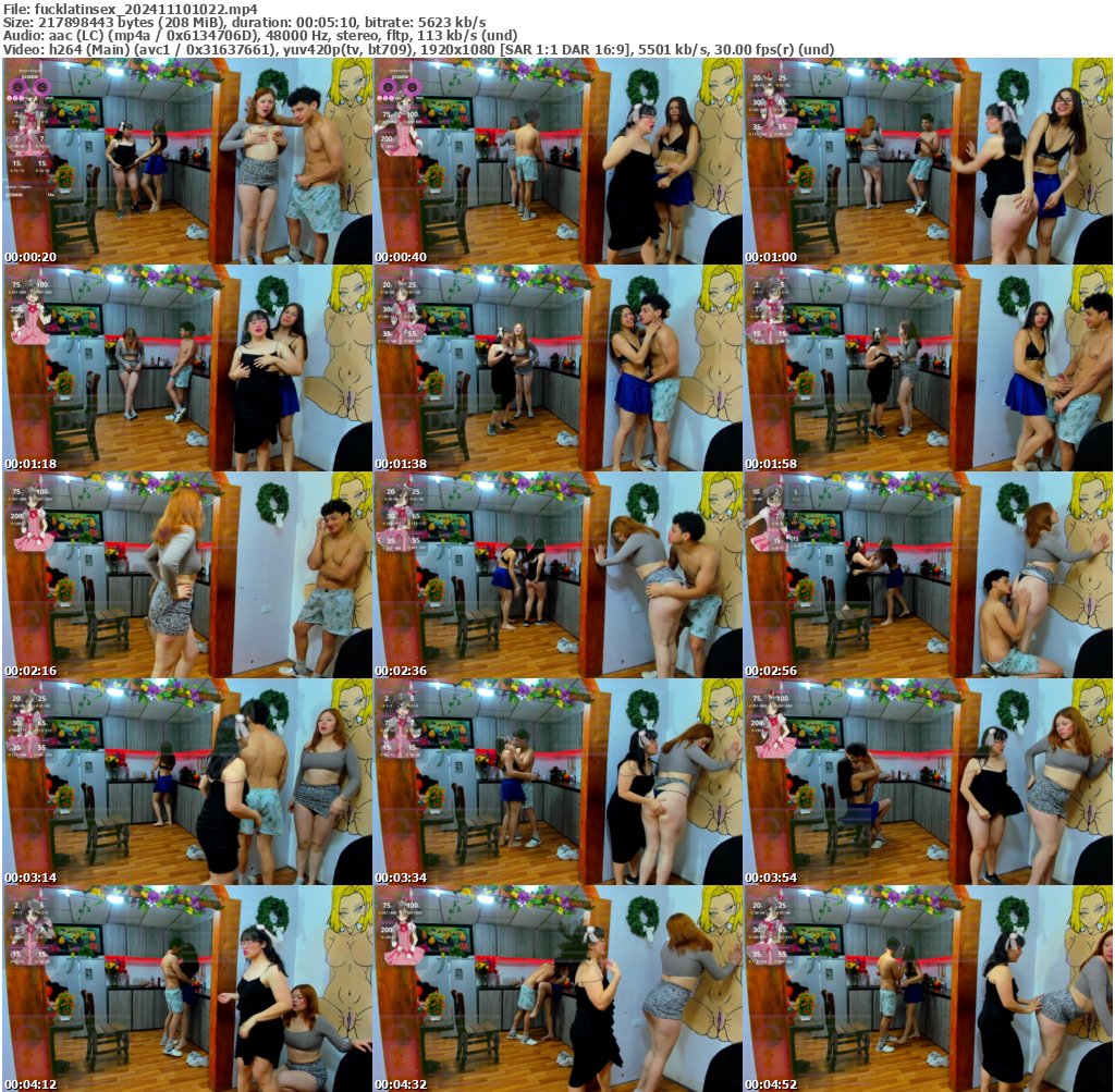 Preview thumb from fucklatinsex on 2024-11-10 @ bongacams