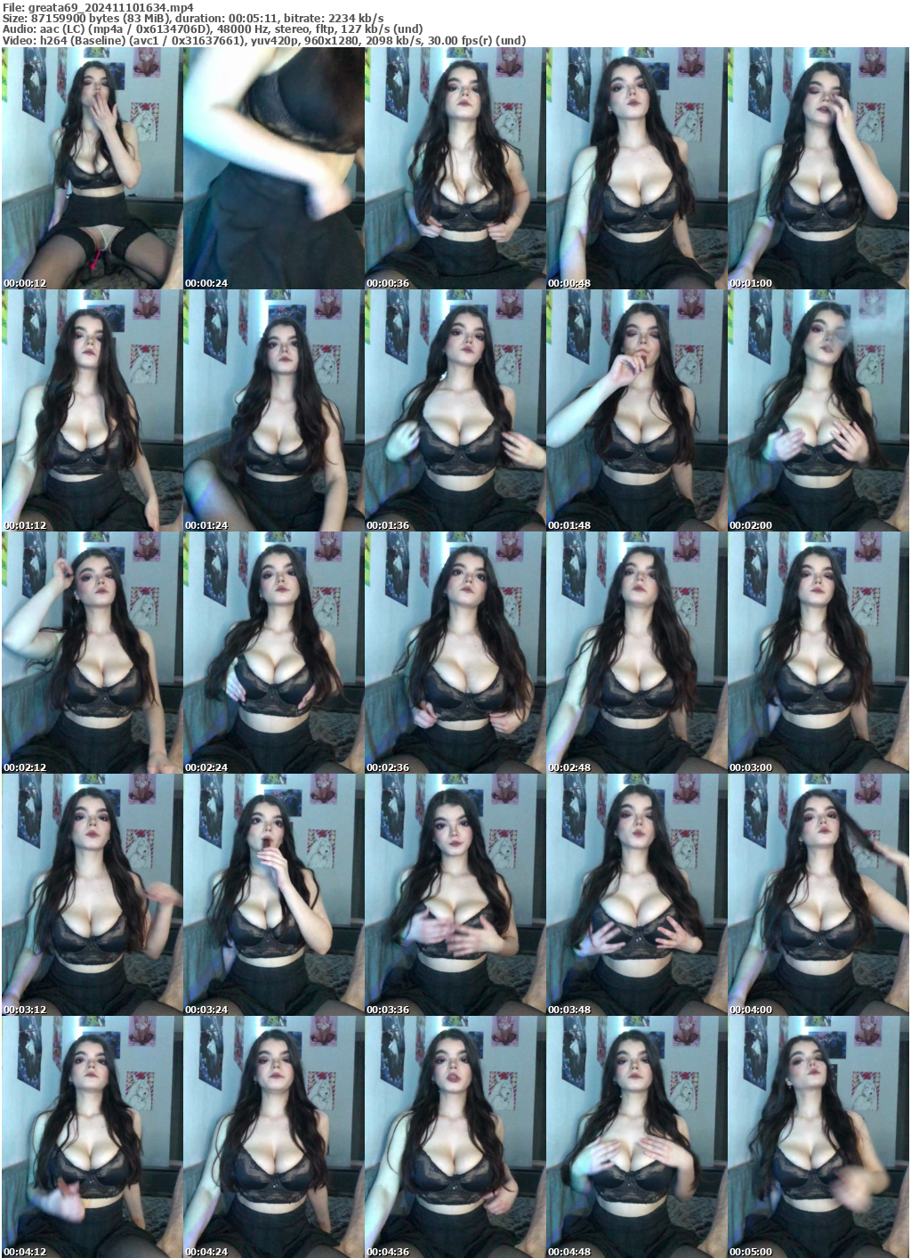 Preview thumb from greata69 on 2024-11-10 @ bongacams