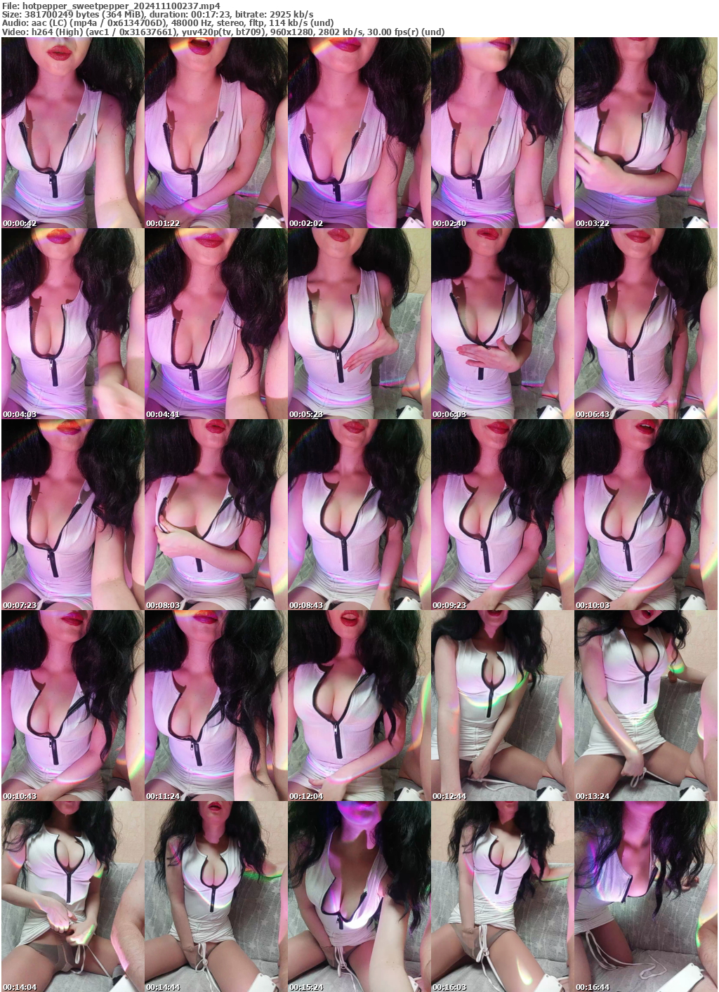 Preview thumb from hotpepper_sweetpepper on 2024-11-10 @ bongacams