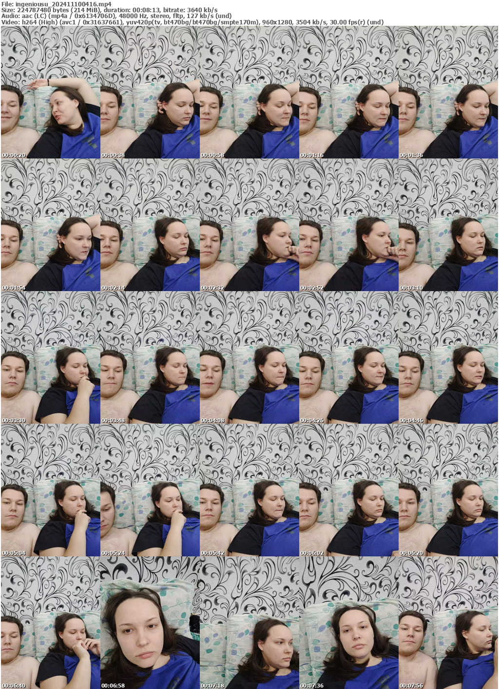 Preview thumb from ingeniousu on 2024-11-10 @ bongacams