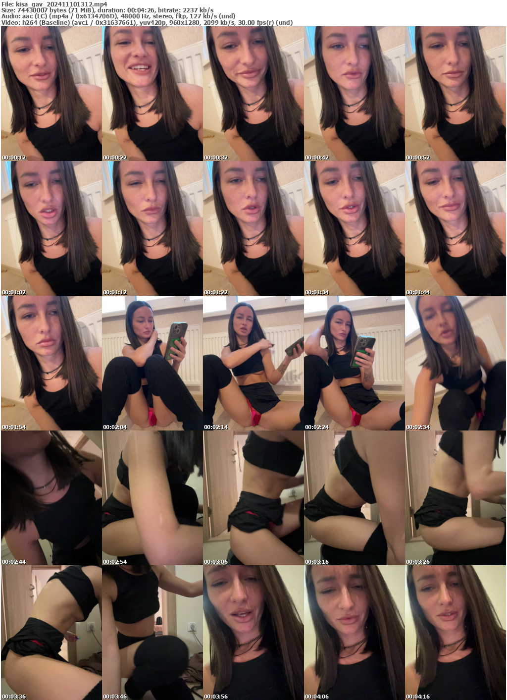 Preview thumb from kisa_gav on 2024-11-10 @ bongacams