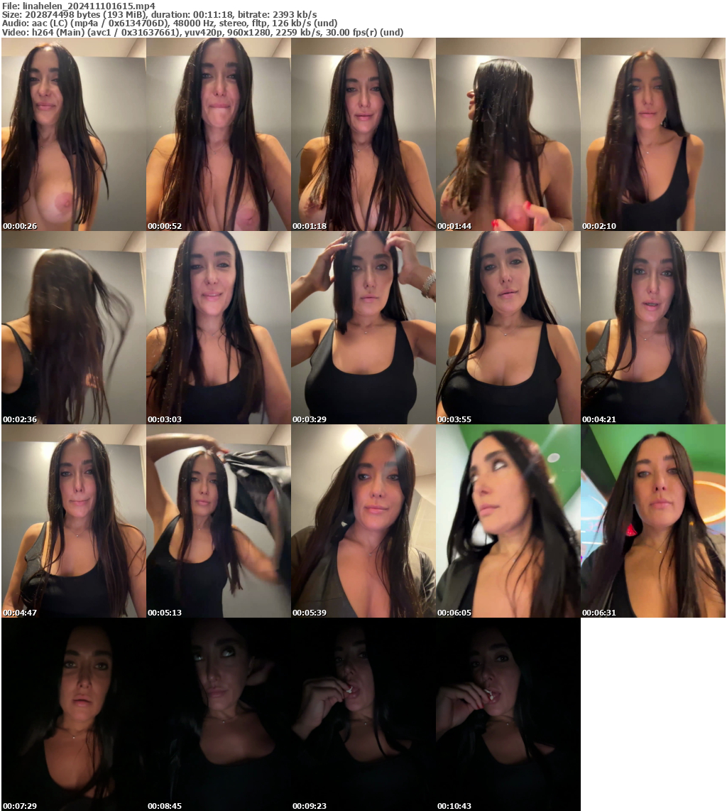 Preview thumb from linahelen on 2024-11-10 @ bongacams