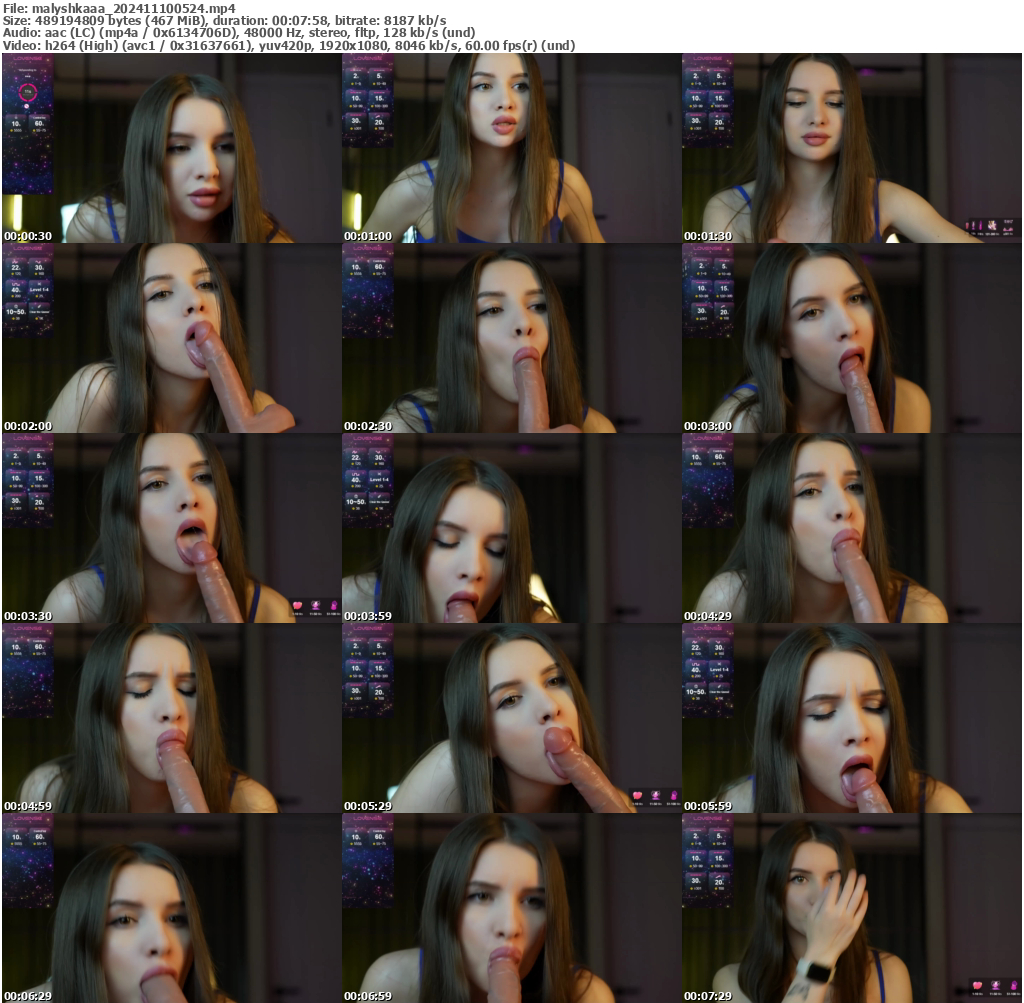 Preview thumb from malyshkaaa on 2024-11-10 @ bongacams