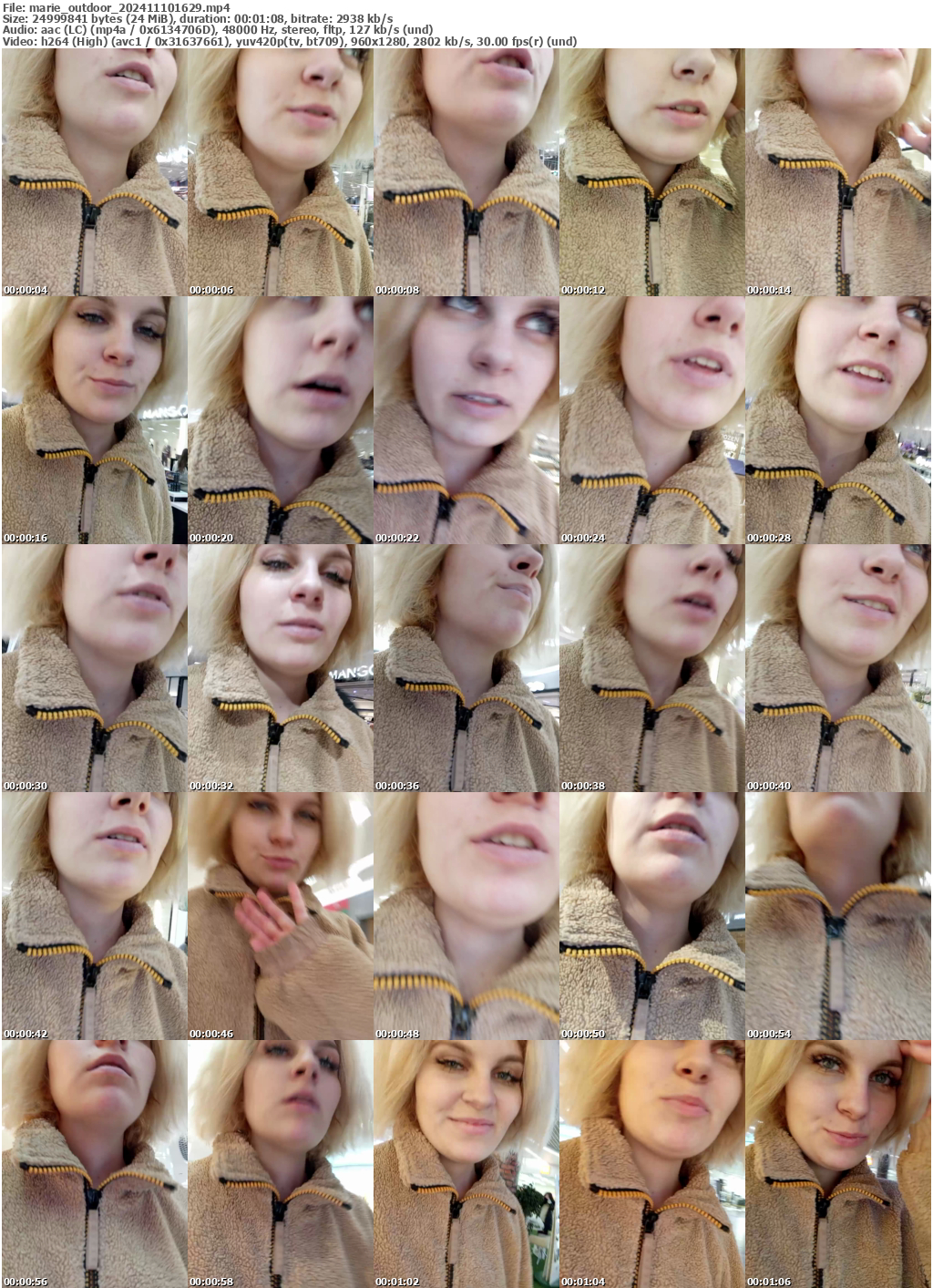 Preview thumb from marie_outdoor on 2024-11-10 @ bongacams