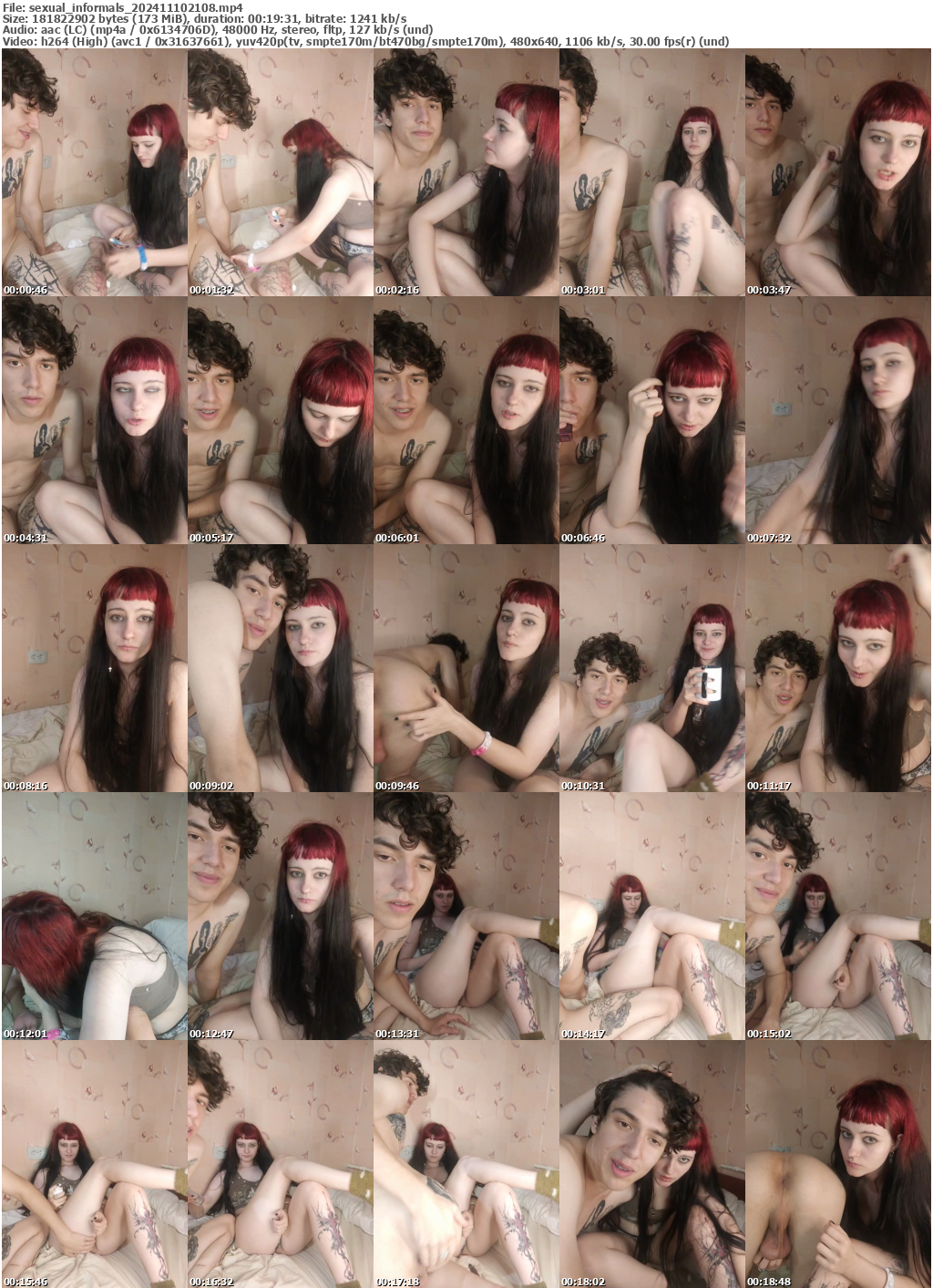 Preview thumb from sexual_informals on 2024-11-10 @ bongacams