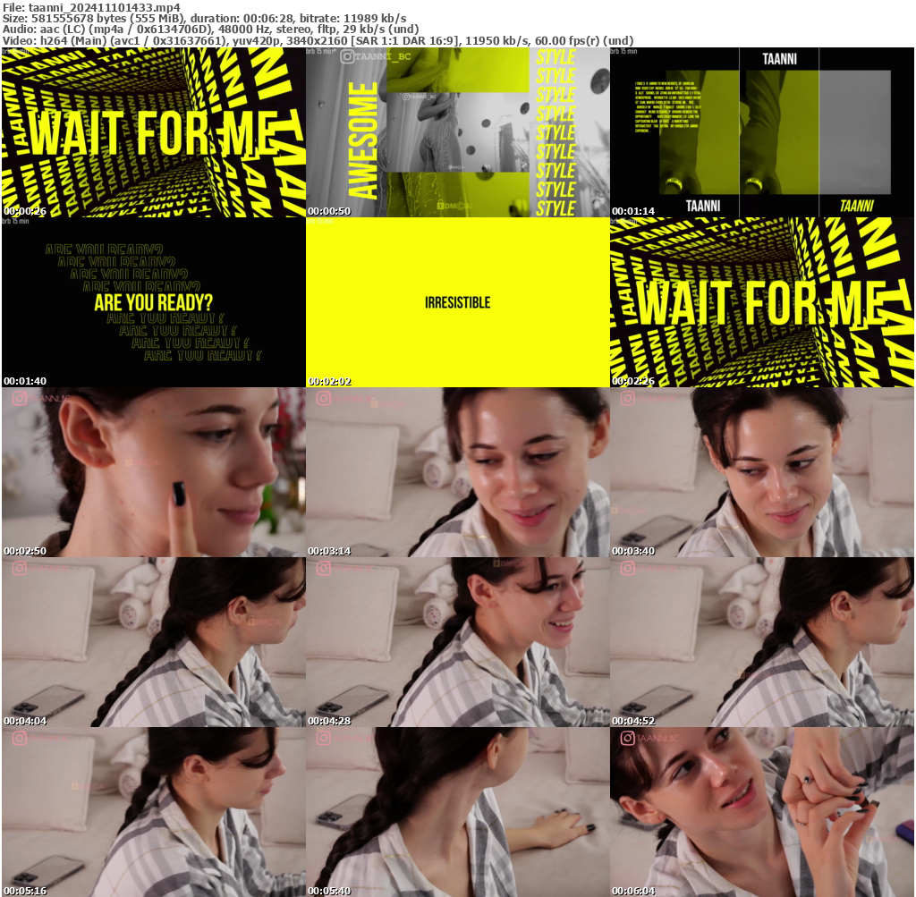 Preview thumb from taanni on 2024-11-10 @ bongacams