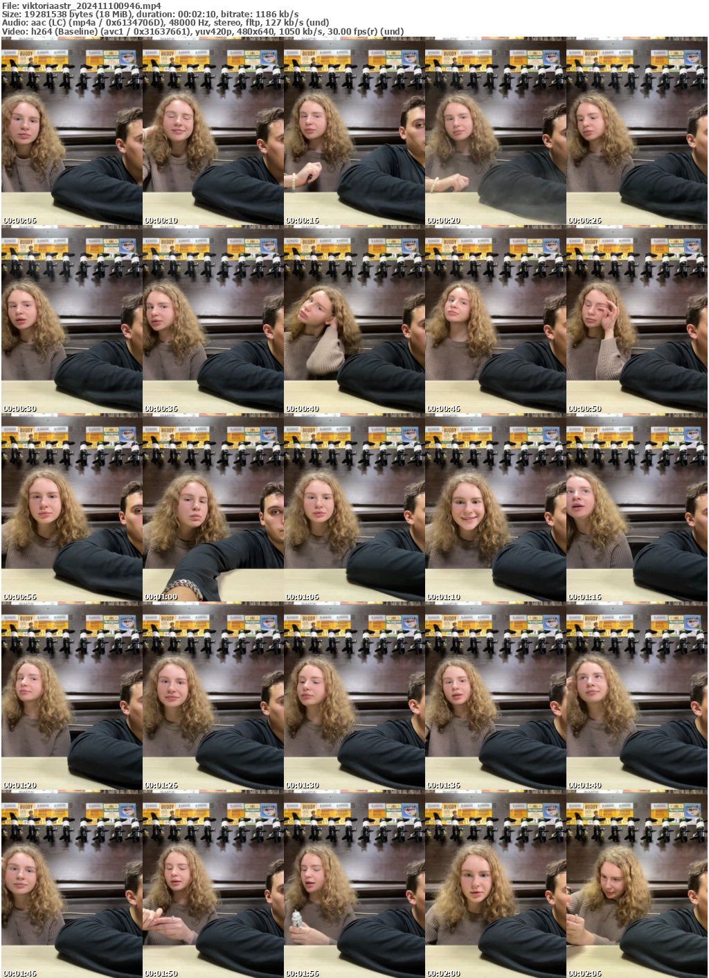 Preview thumb from viktoriaastr on 2024-11-10 @ bongacams