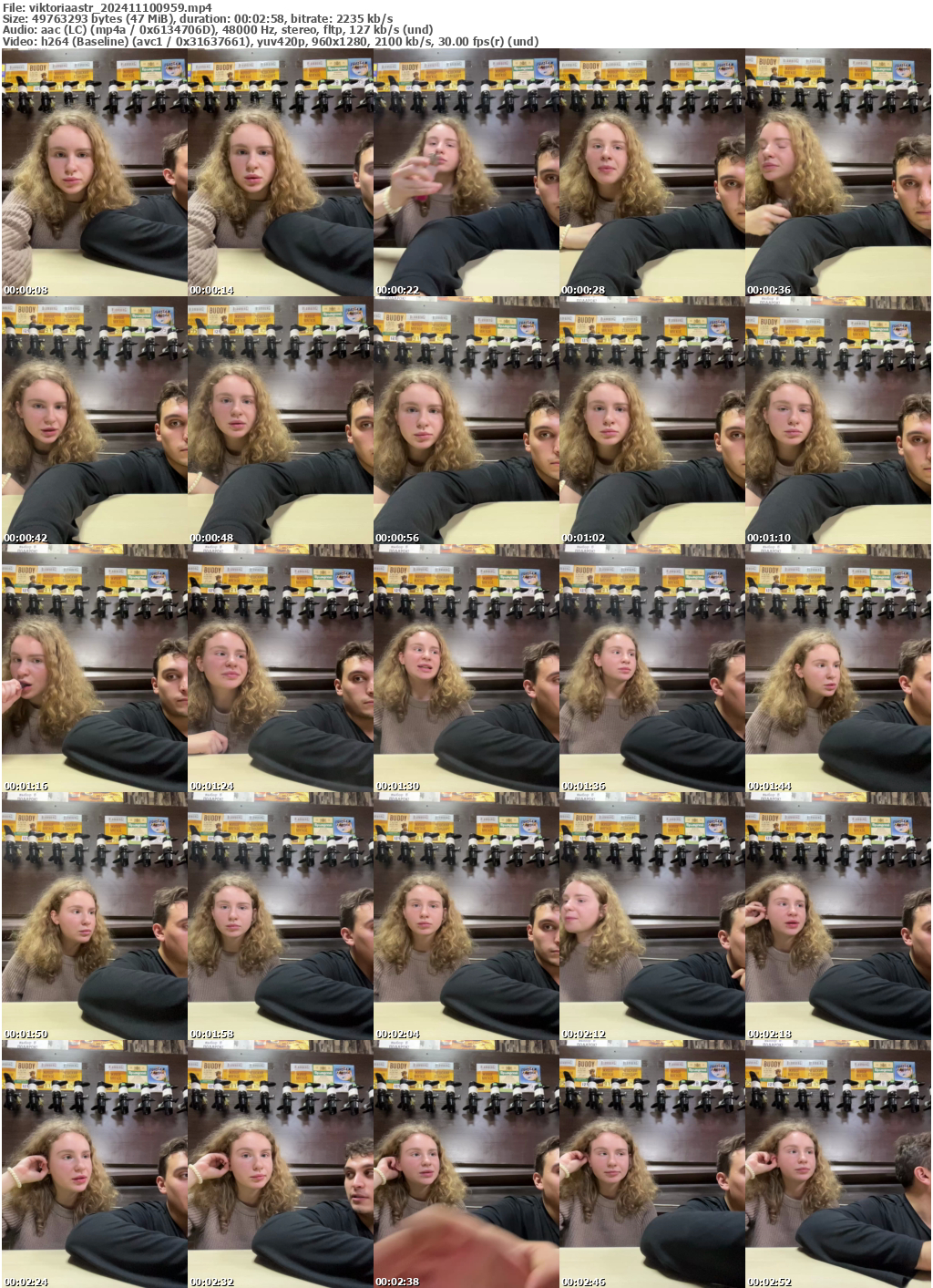 Preview thumb from viktoriaastr on 2024-11-10 @ bongacams