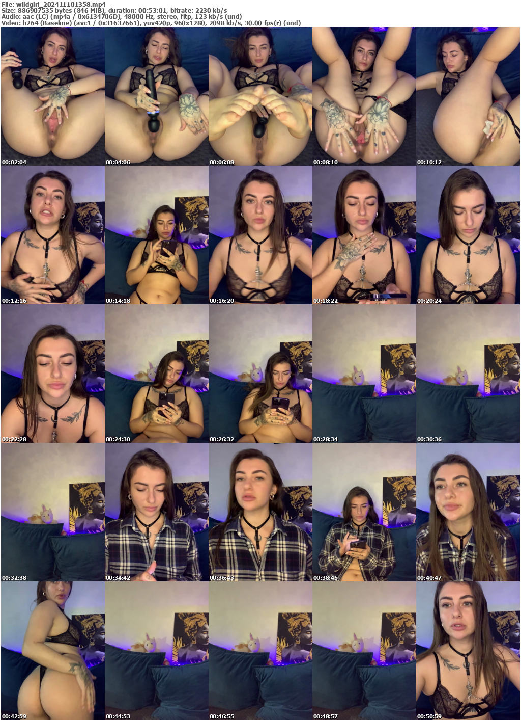 Preview thumb from wildgirl on 2024-11-10 @ bongacams