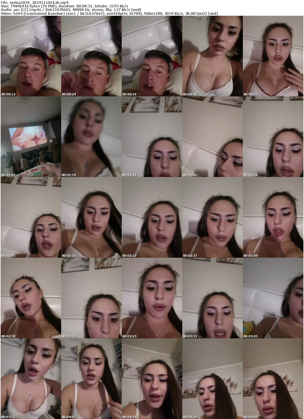 Preview thumb from zarina2024 on 2024-11-10 @ bongacams