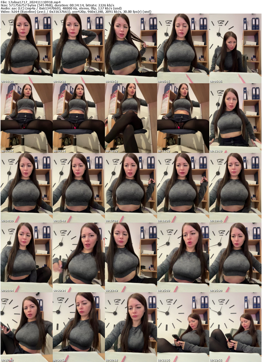 Preview thumb from 17alisa1717 on 2024-11-11 @ bongacams