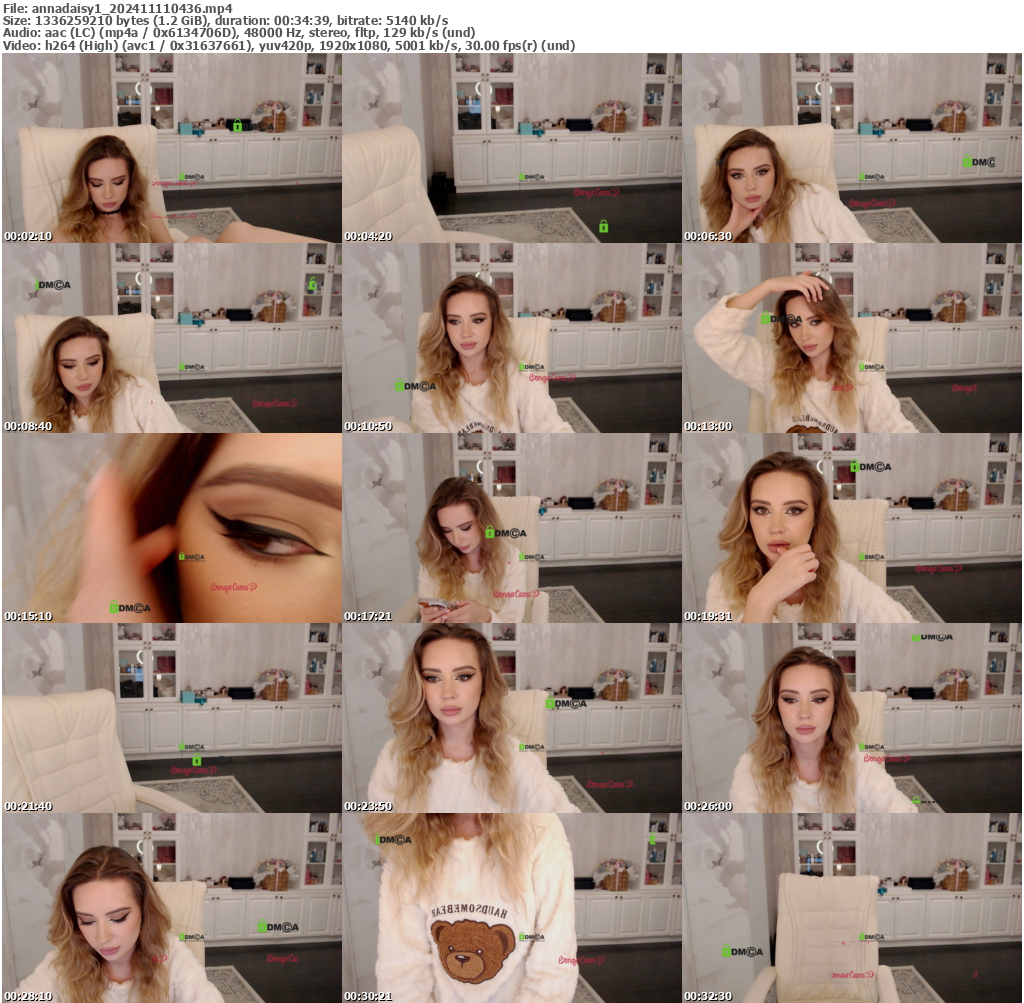 Preview thumb from annadaisy1 on 2024-11-11 @ bongacams