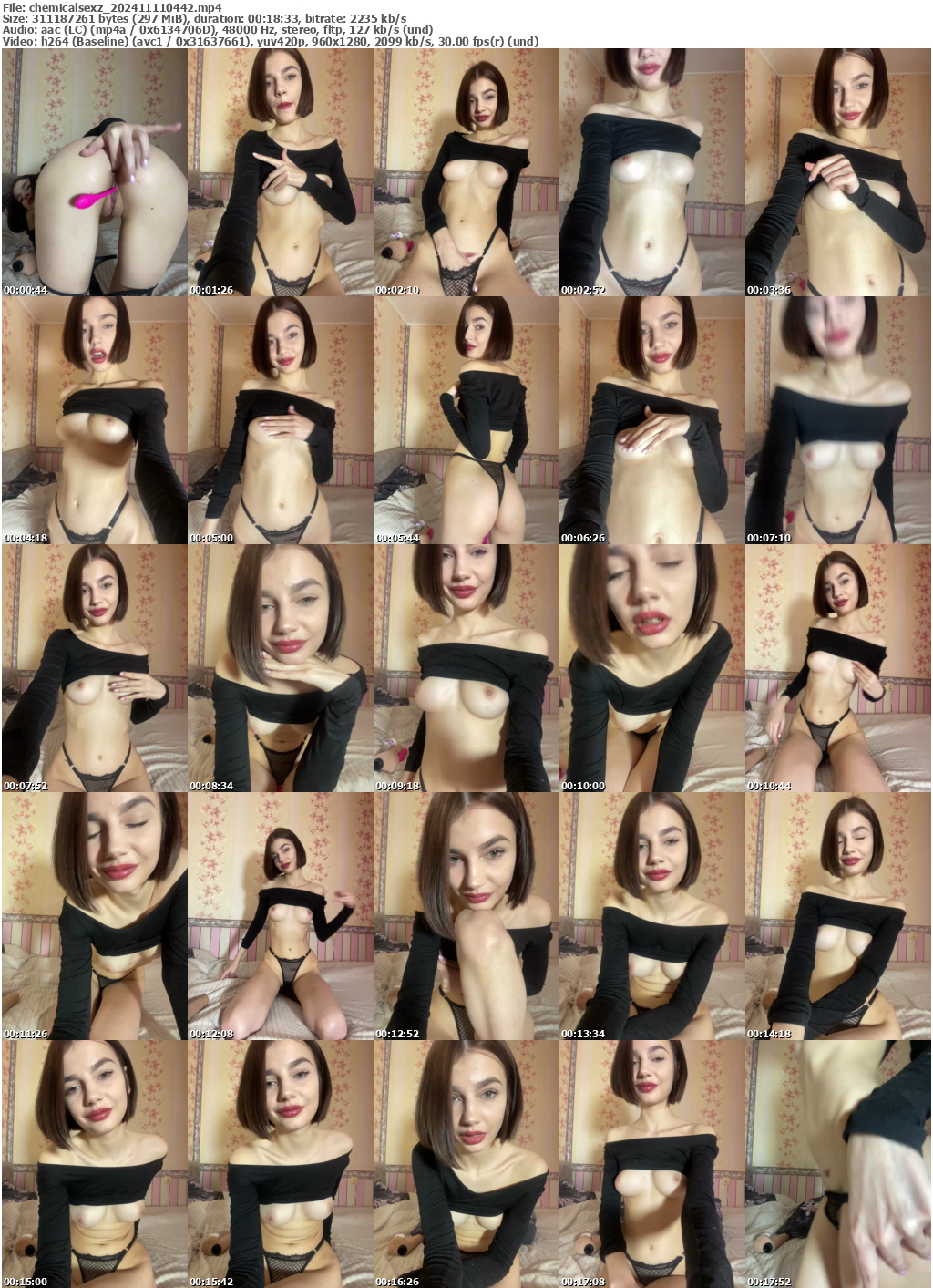 Preview thumb from chemicalsexz on 2024-11-11 @ bongacams