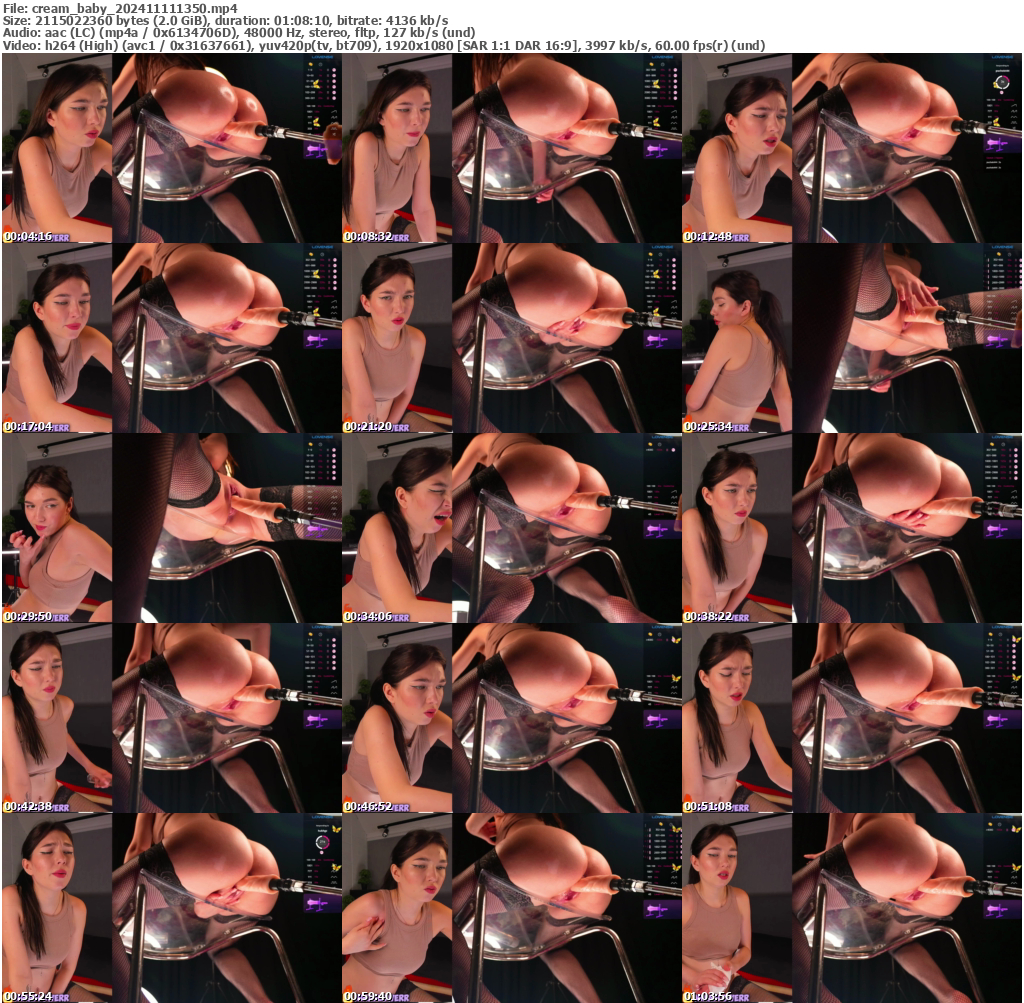 Preview thumb from cream_baby on 2024-11-11 @ bongacams