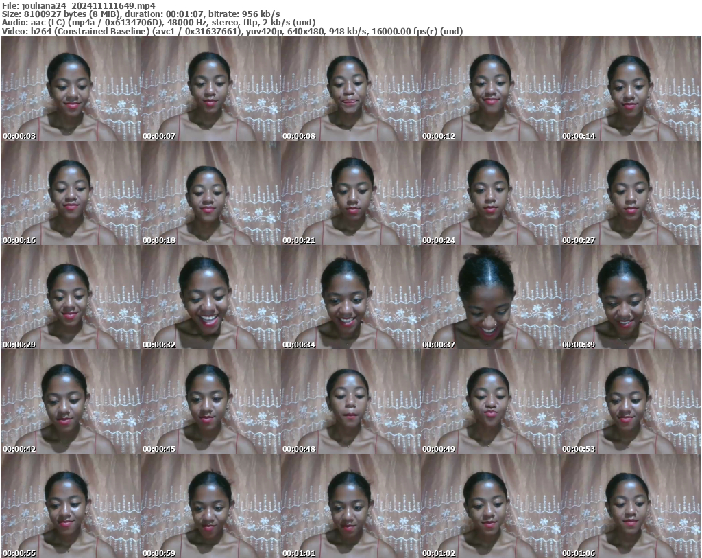 Preview thumb from jouliana24 on 2024-11-11 @ bongacams