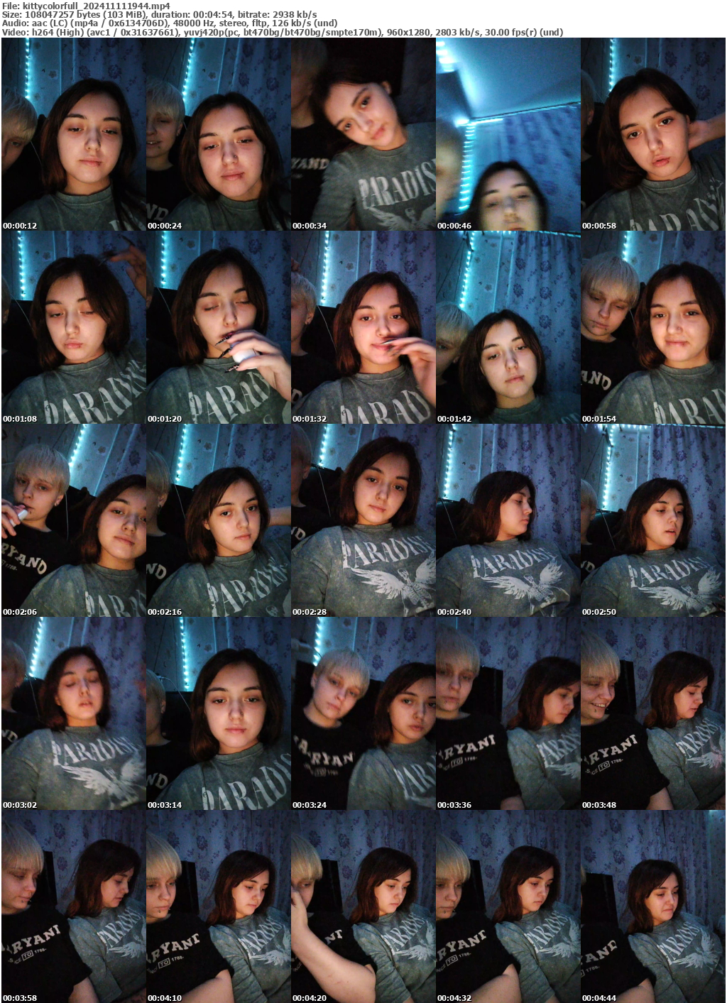 Preview thumb from kittycolorfull on 2024-11-11 @ bongacams