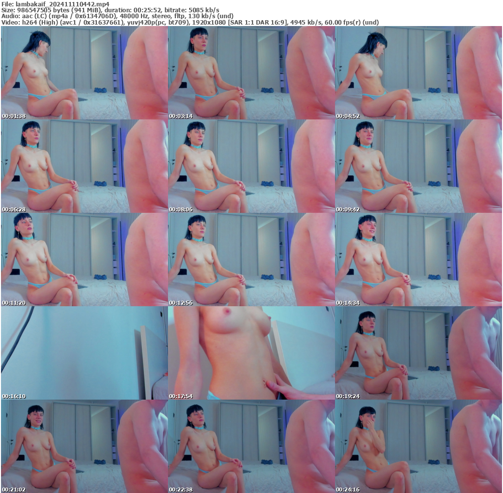 Preview thumb from lambakaif on 2024-11-11 @ bongacams