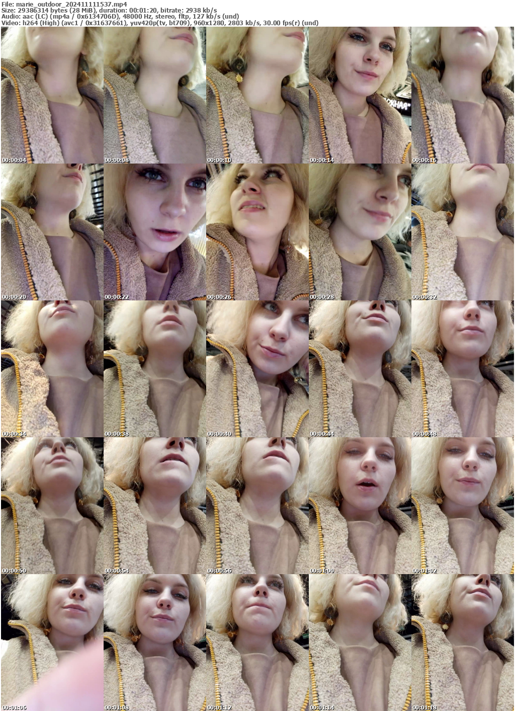 Preview thumb from marie_outdoor on 2024-11-11 @ bongacams