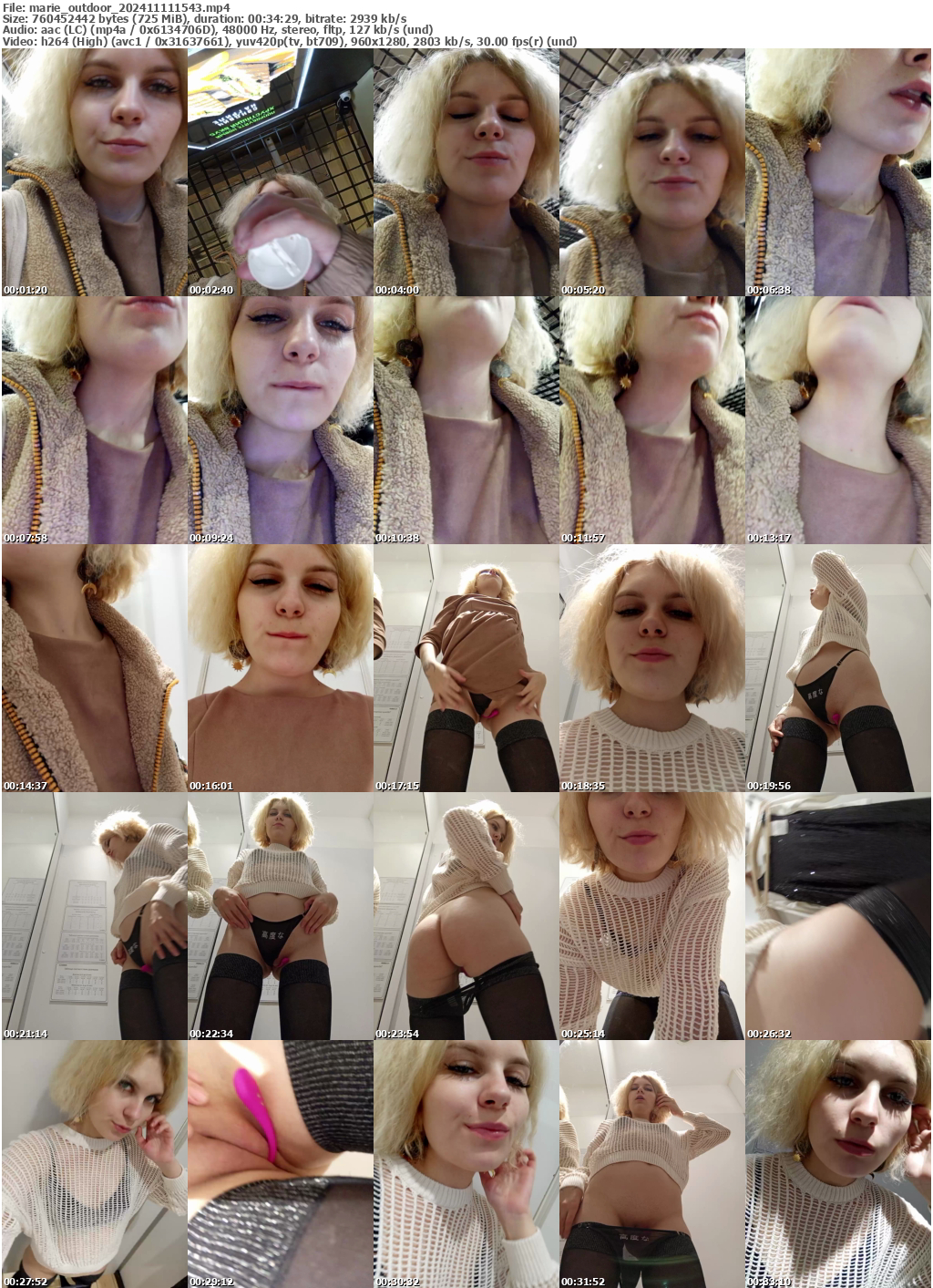 Preview thumb from marie_outdoor on 2024-11-11 @ bongacams