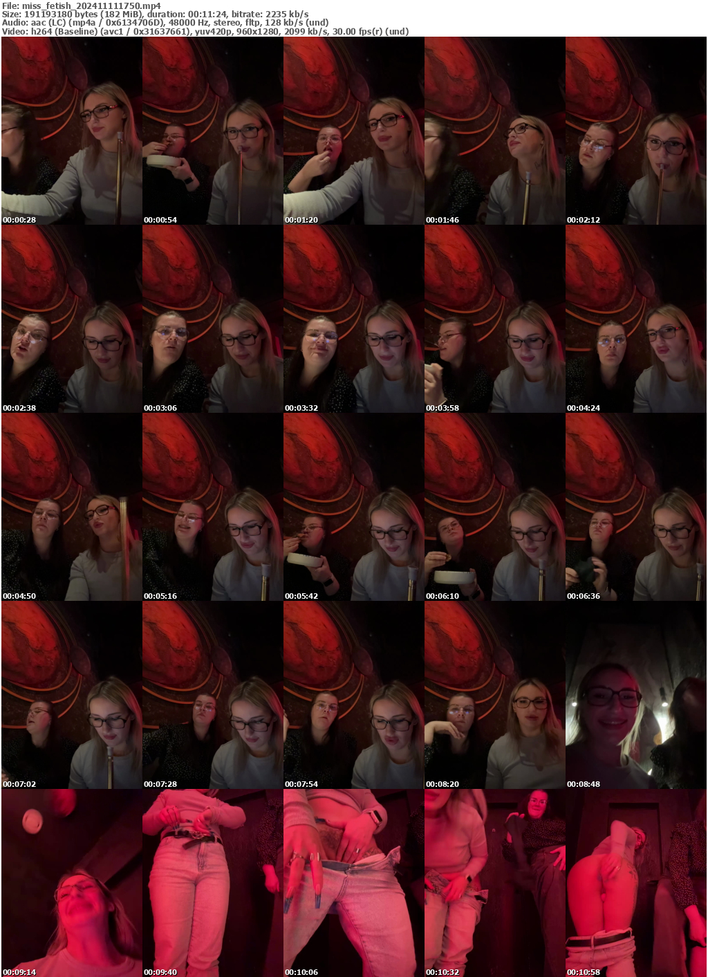 Preview thumb from miss_fetish on 2024-11-11 @ bongacams