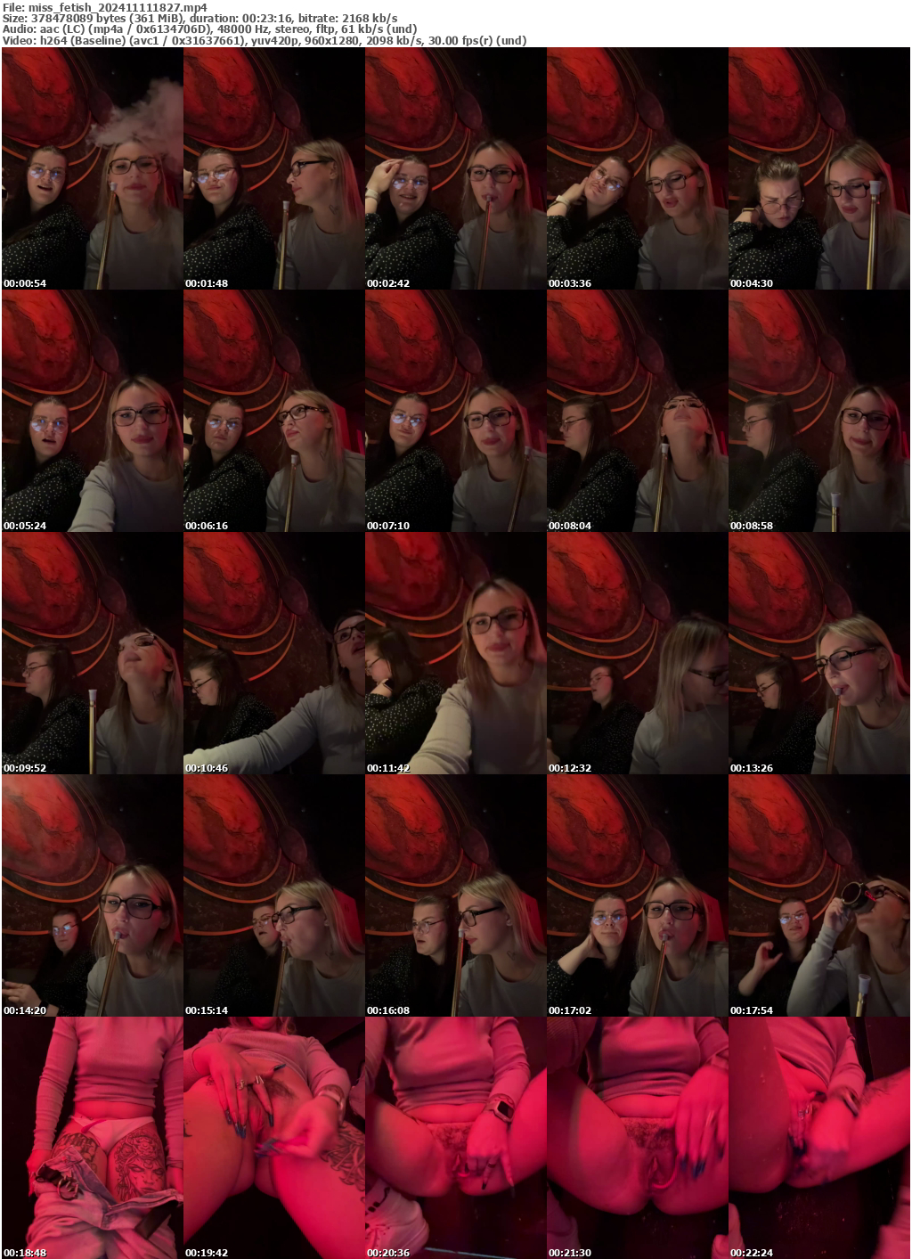 Preview thumb from miss_fetish on 2024-11-11 @ bongacams