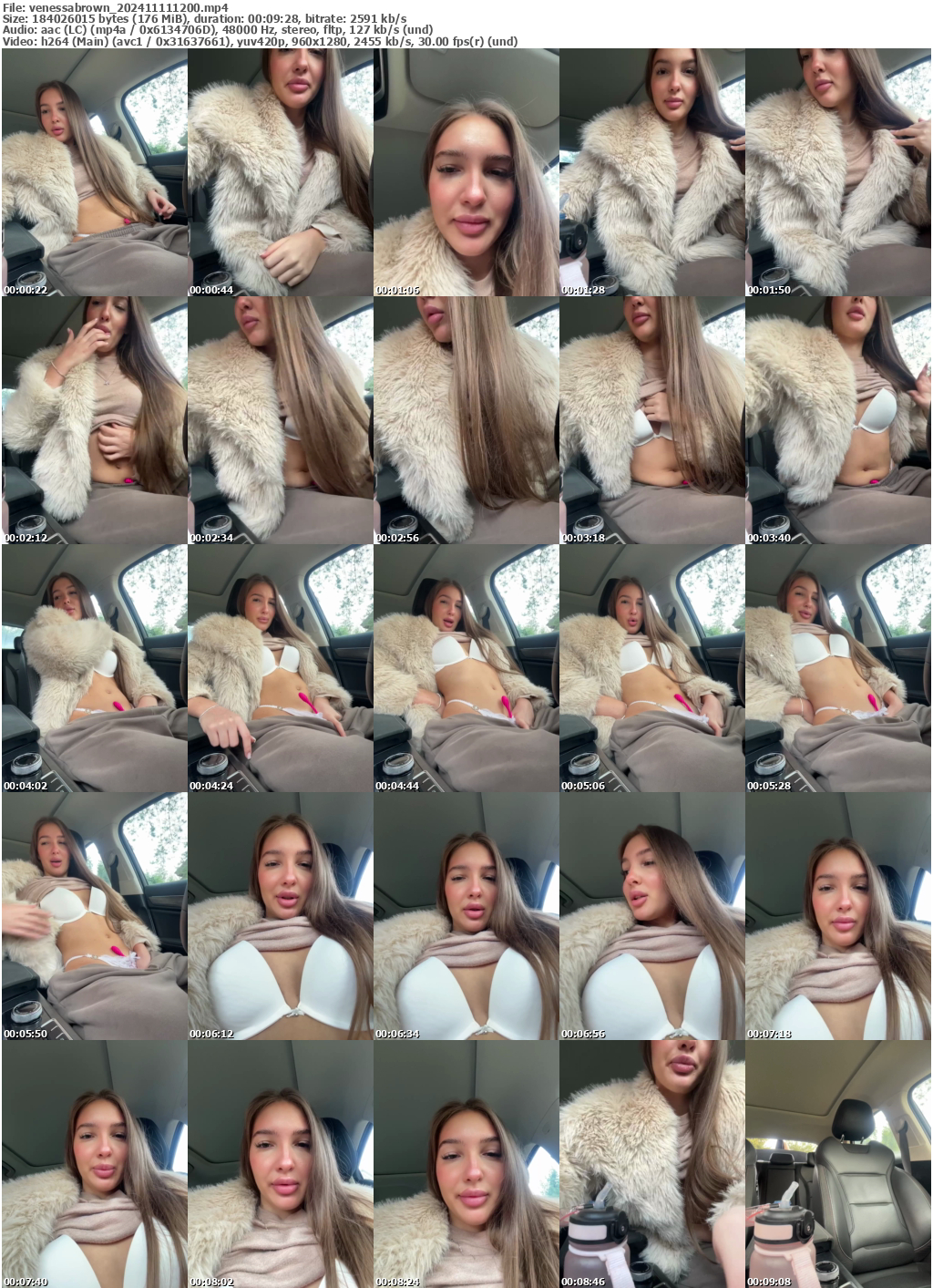 Preview thumb from venessabrown on 2024-11-11 @ bongacams