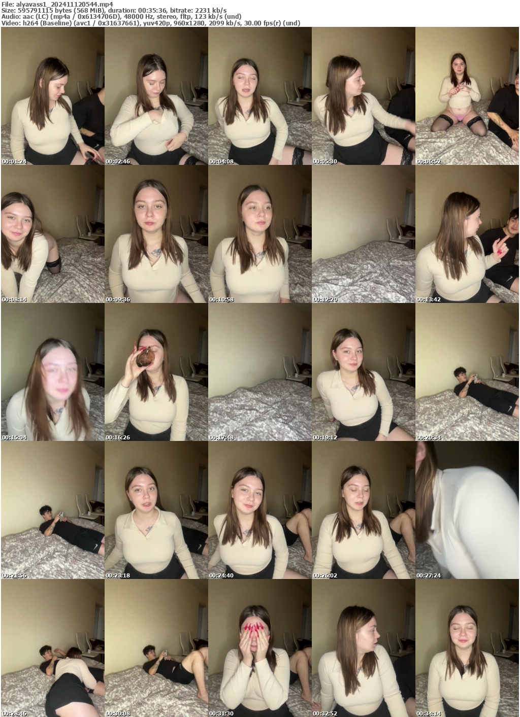 Preview thumb from alyavass1 on 2024-11-12 @ bongacams