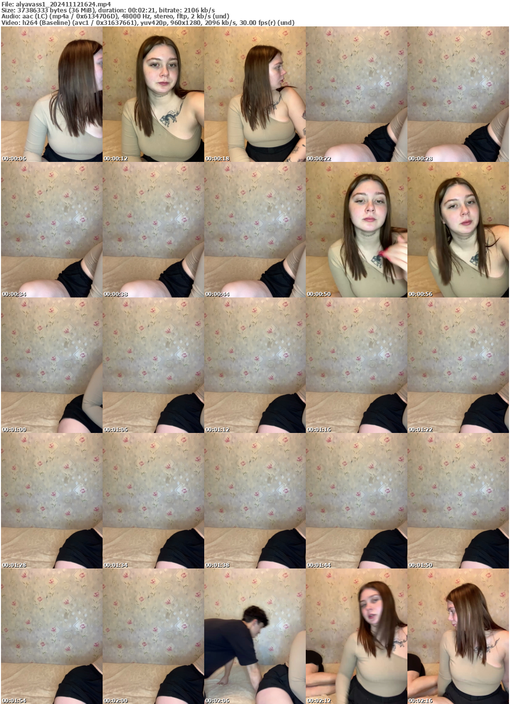 Preview thumb from alyavass1 on 2024-11-12 @ bongacams