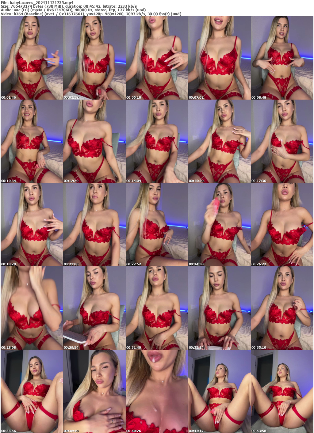 Preview thumb from babyfaceees on 2024-11-12 @ bongacams