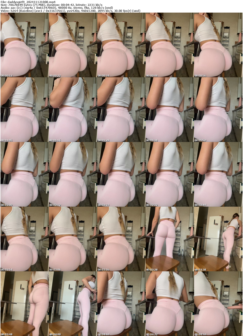 Preview thumb from daddysgirl9 on 2024-11-12 @ bongacams