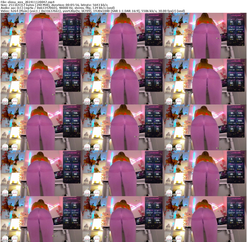 Preview thumb from elena_xxx on 2024-11-12 @ bongacams